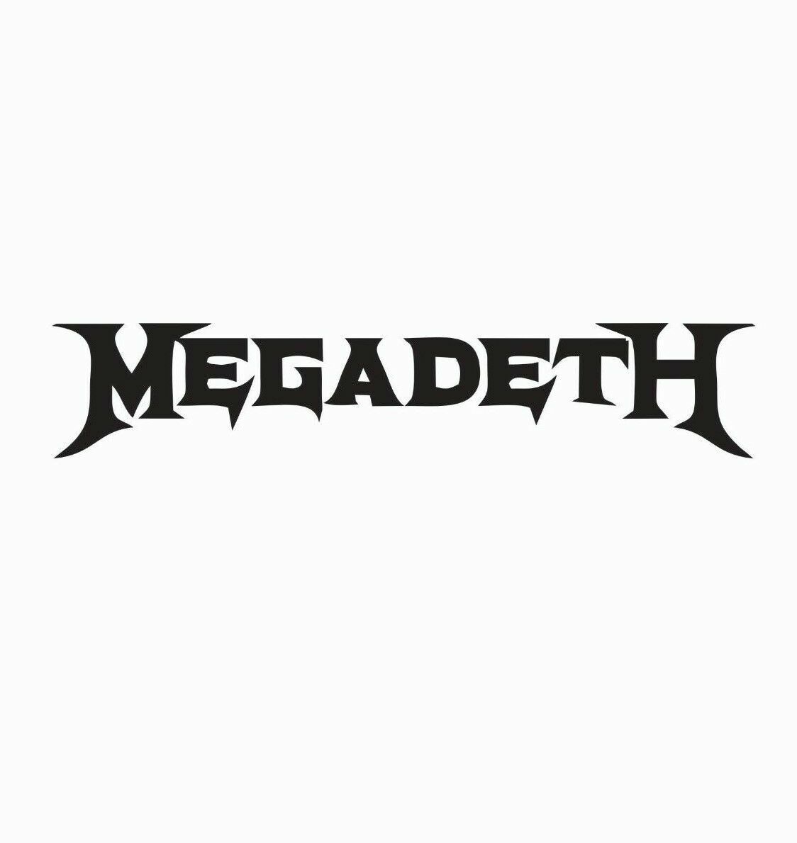 Megadeth Music Band Vinyl Die Cut Car Decal Sticker — FREE SHIPPING-