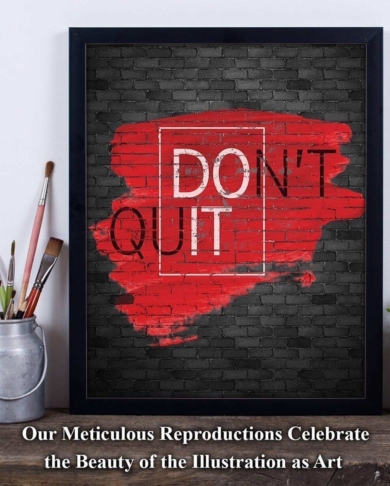 Don't Quit/Do It – 11×14 Unframed Typography Art Print Poster – Great Inspira…