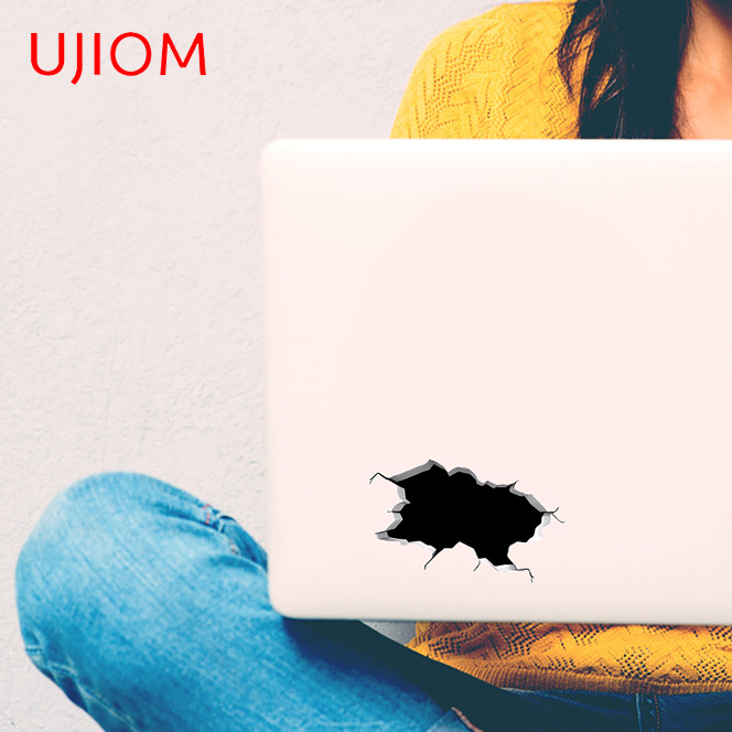 UJIOM Crack Wall Stickers Design Creative Attractive Baby Nursery Room Decal