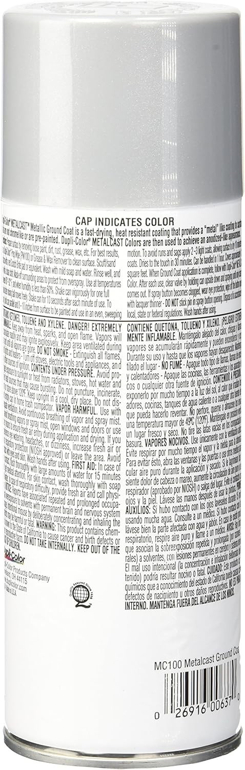 Dupli-Color MC 100 Metalcast Automotive Spray – Base Coat Anodized Coating 11 oz