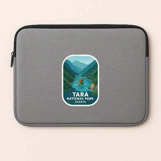 Tara Serbia Iron On Heat Transfer Vinyl HTV Die-Cut World National Parks