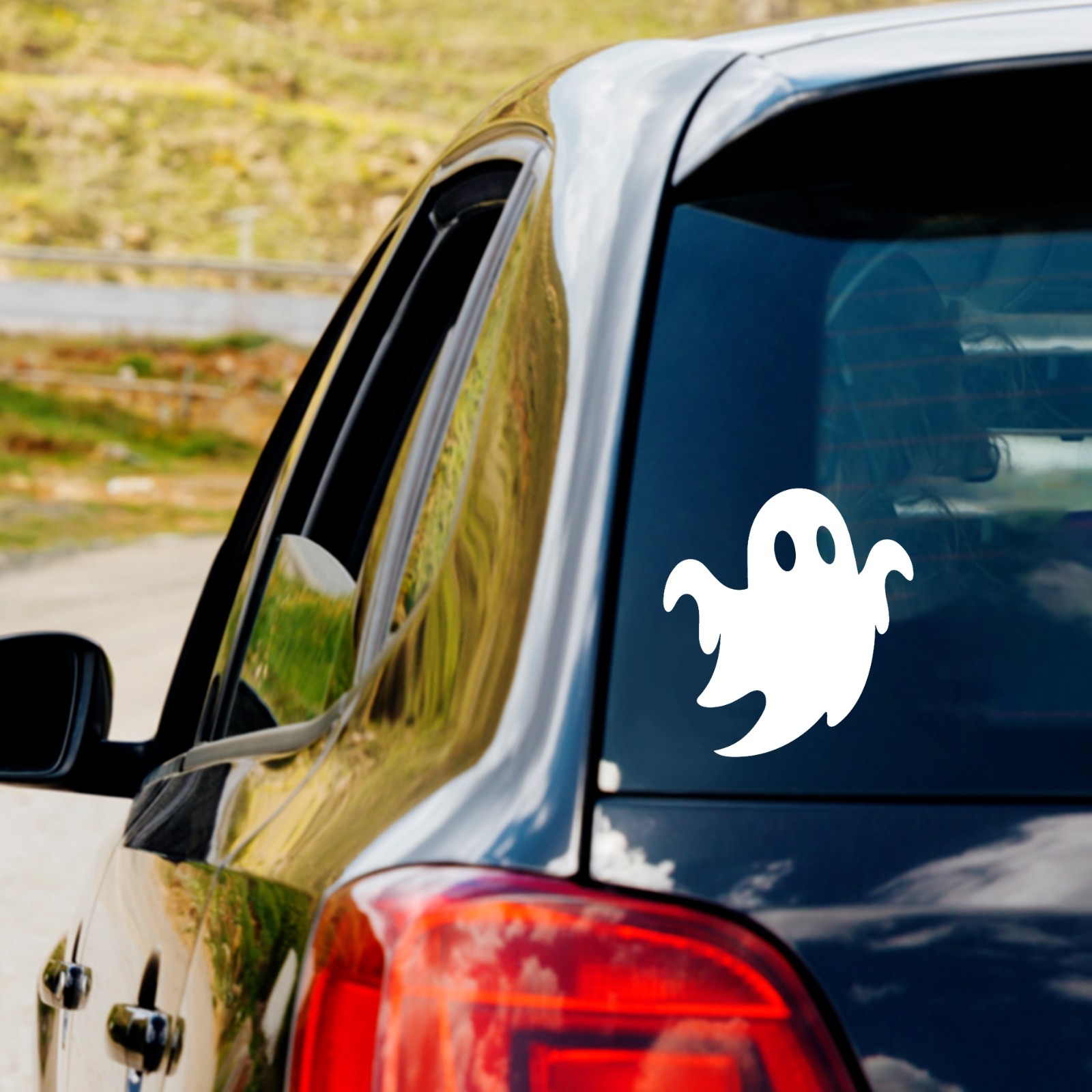 Scary Ghost Vinyl Decal Sticker Car Truck Window Laptop Halloween d2