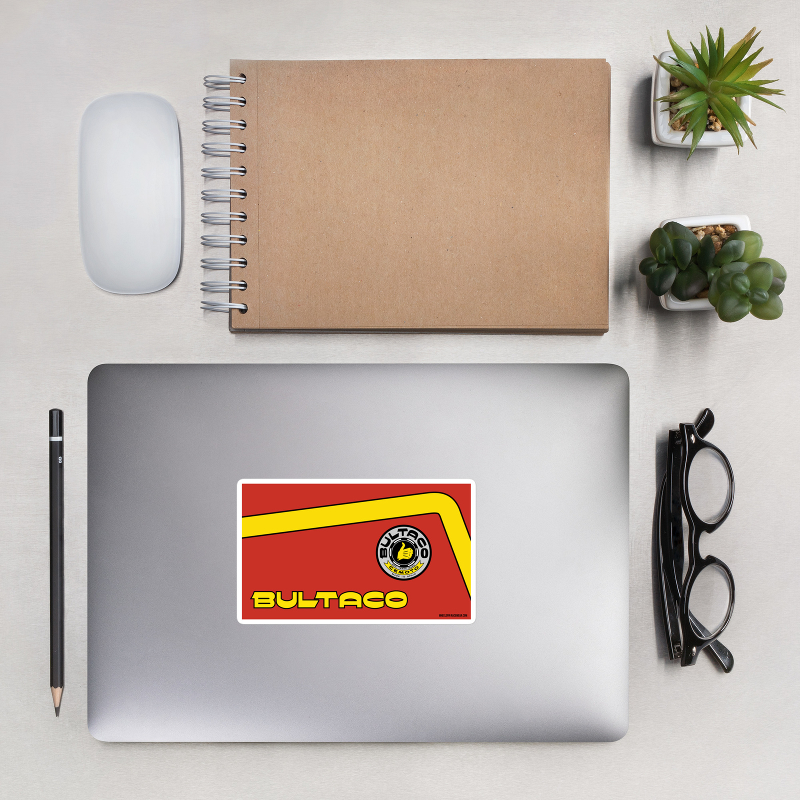 Bultaco Red Tank Moto Sticker – NEW Vintage MX Motocross