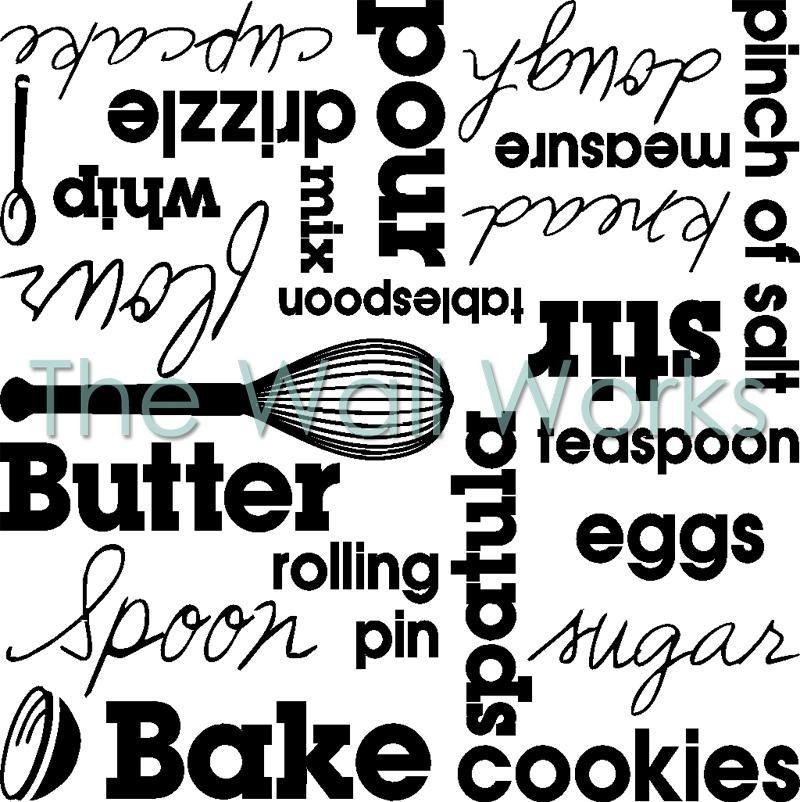 Kitchenaid Mixer Decal – Subway Style Sticker