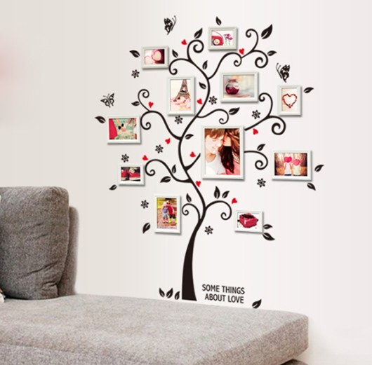 + WALL STICKERS WALL DECAL PHOTO FRAME TREE MEMORIES