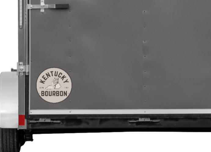 Drinking – Kentucky Bourbon – 4" Vinyl Decal Car Laptop Cooler Bar Trailer Grill