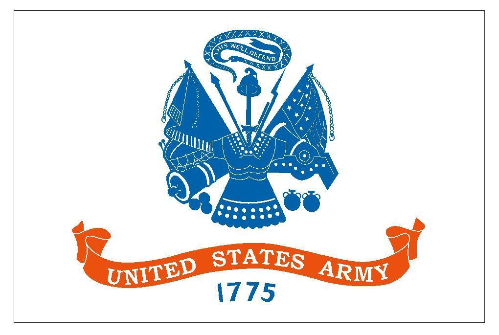 United States Army Military Flag Sticker Decal F587