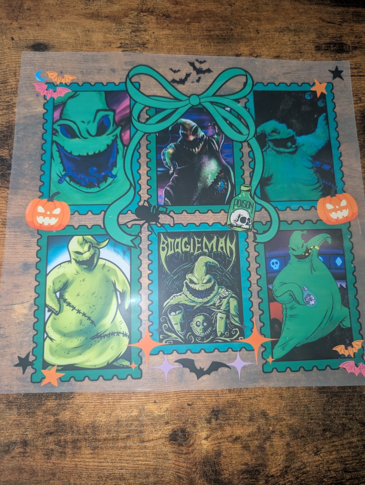 Halloween Horror Self-Adhesive Vinyl Decal Lot Beetlejuice Pennywise Chucky