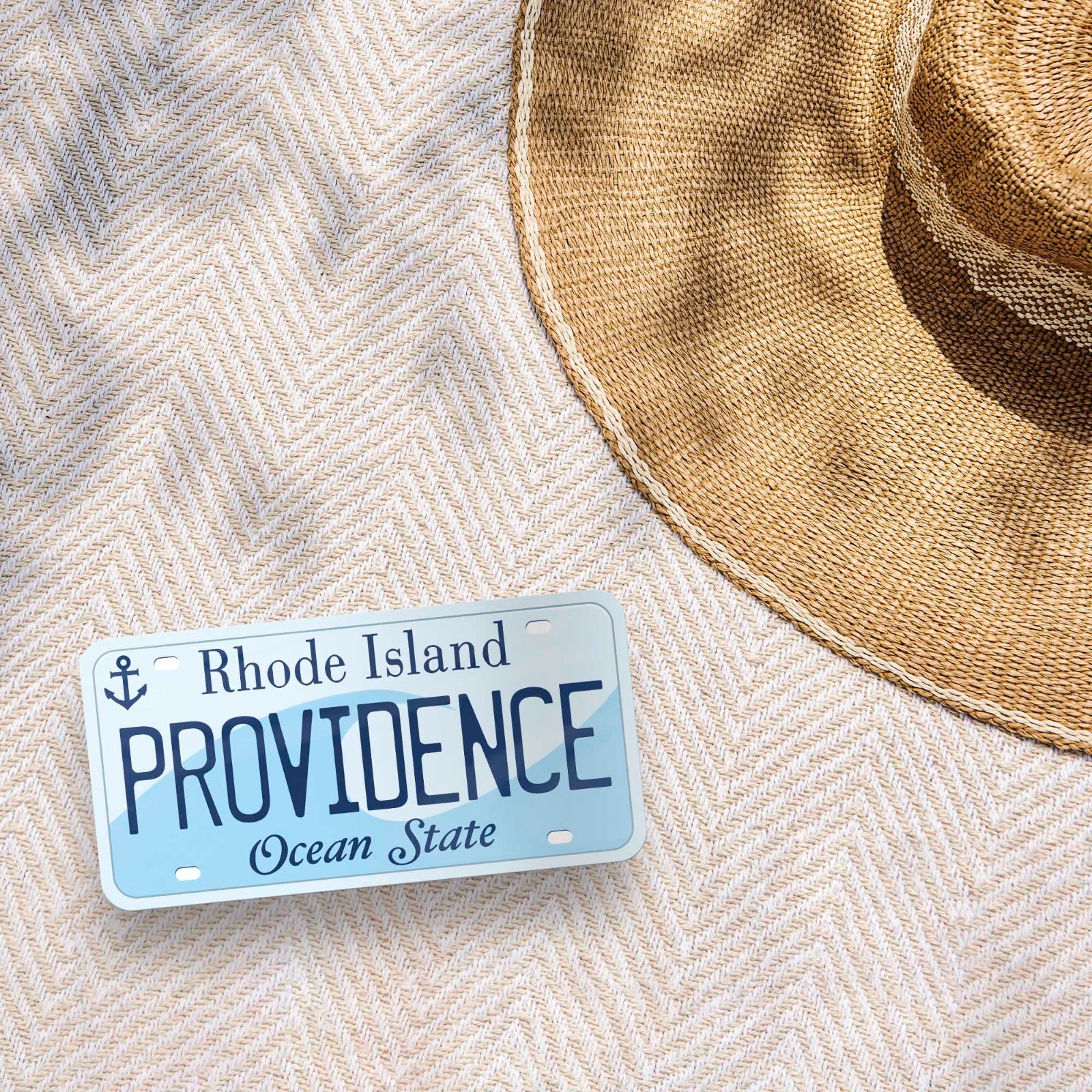 Rhode Island License Plate Stickers – Choose Your RI City Decal