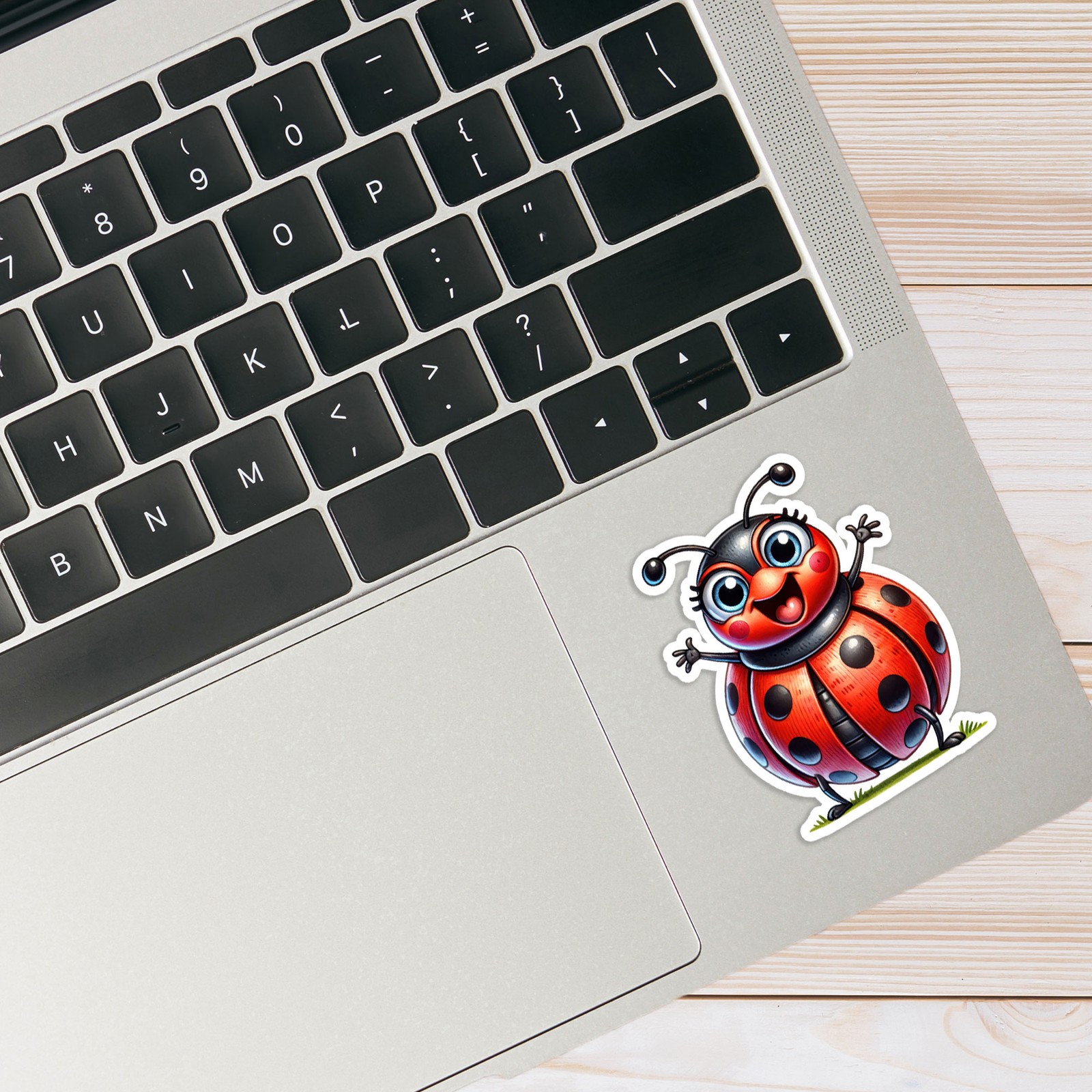 Funny Ladybug – Vinyl Decal Sticker – Car Window Laptop – #531