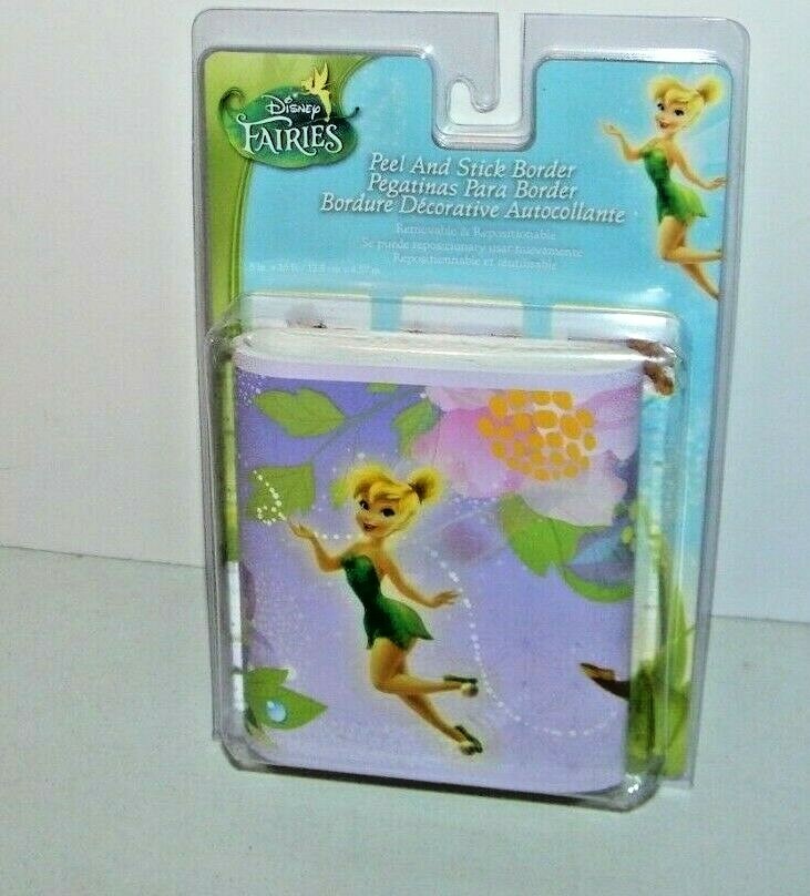 Disney Fairies Tinkerbell Peel&Stick-Repositionable-Removable Wall Boarder Decor