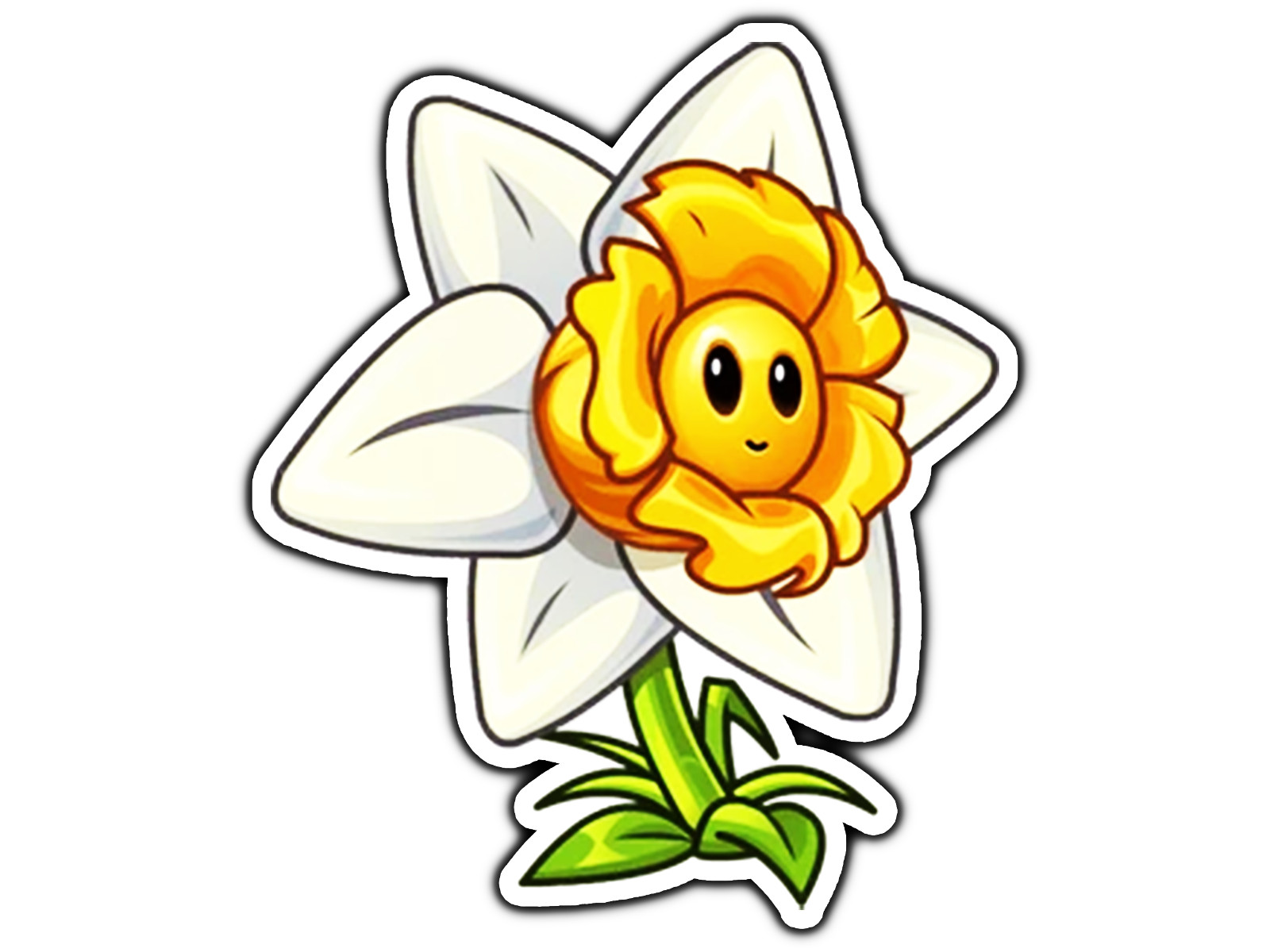 Draftodil Plants Zombies Sticker Waterproof Vinyl Decal Die-Cut Car Laptop