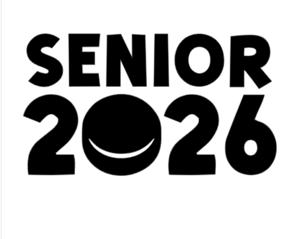 2026 Senior Sports Themed Heat Transfer Vinyl Iron On Image DIY Shirts Fabrics