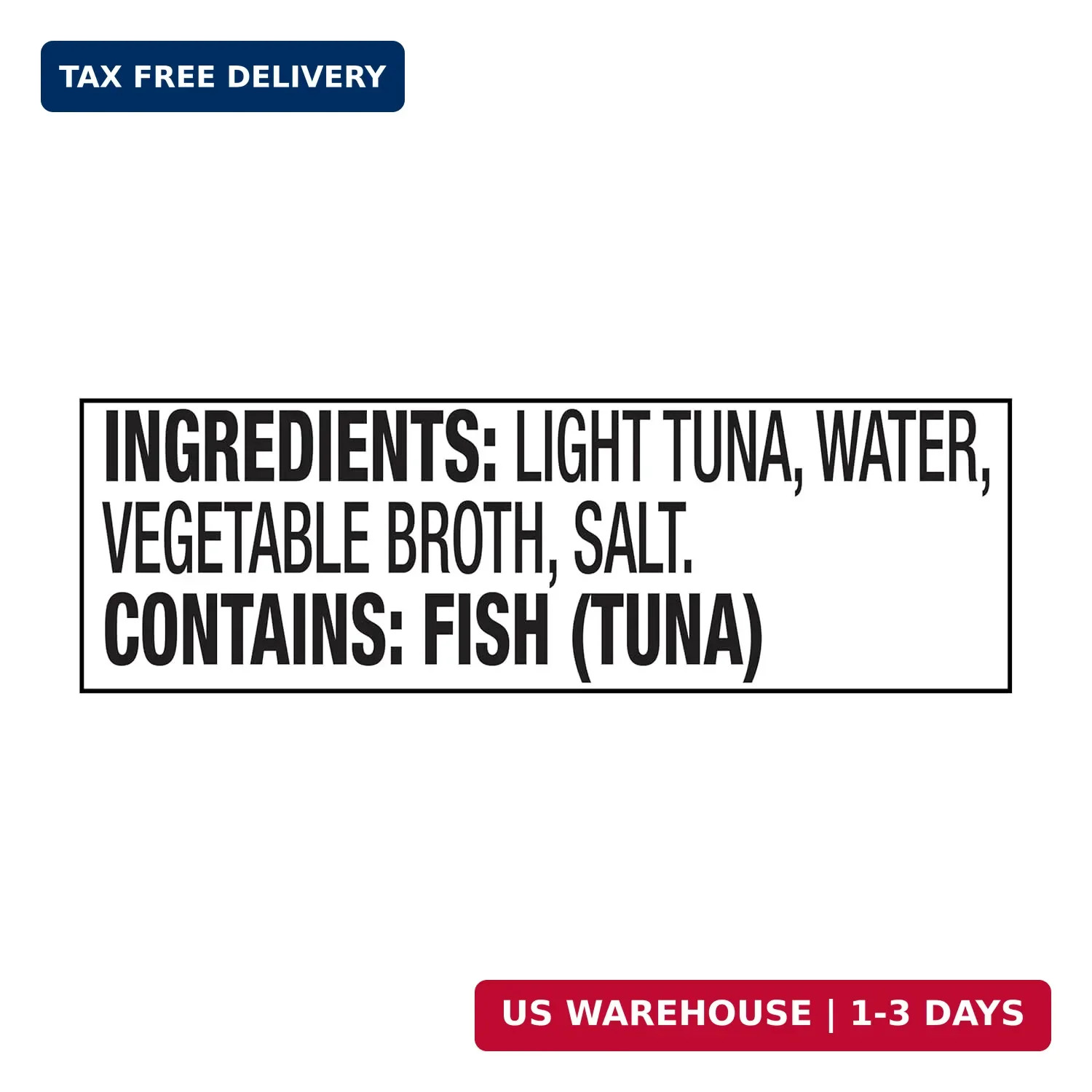 StarKist Chunk Light Tuna in Water, 5 oz (48 Pack) Canned Tuna Fish, Wild Caught
