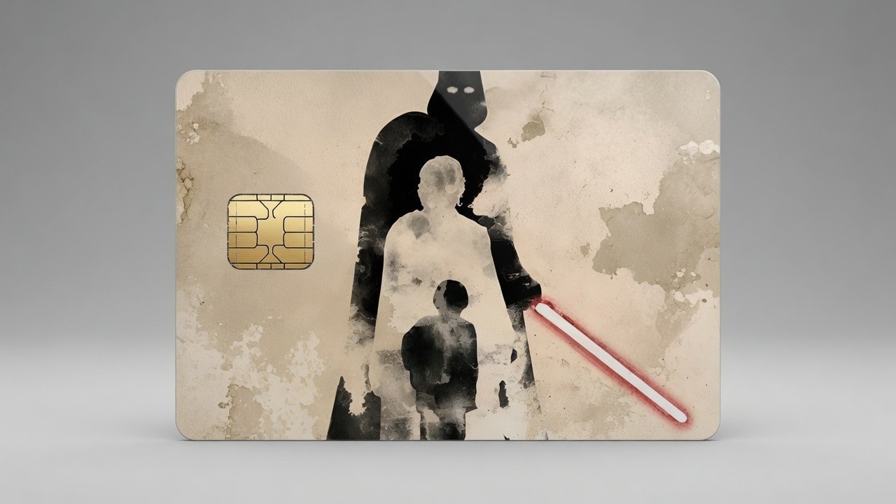 Tragedy of Anakin Skywalker Star Wars Debit Card Credit Card Skin