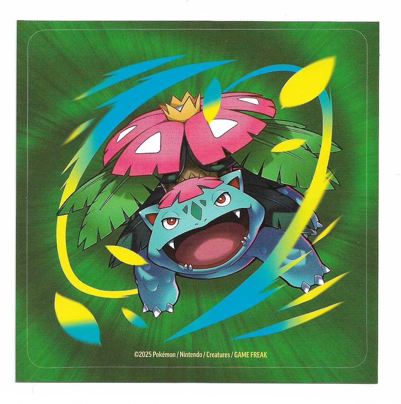 New Pokemon Venusaur Game Freak Sticker Mega Evolutions
