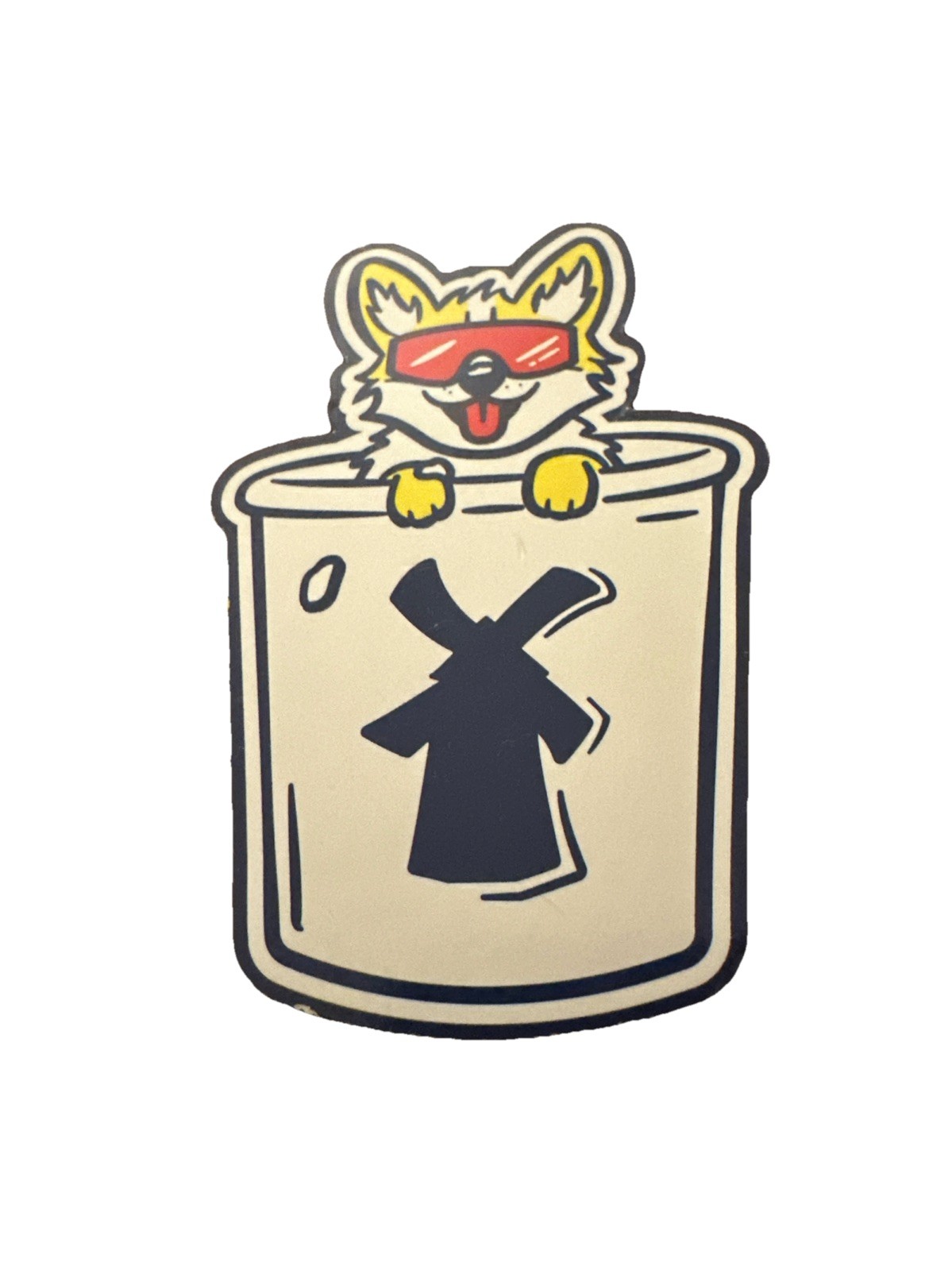 Dutch Bros Magnet Pup Cup Dog September 2024 Windmill Coffee