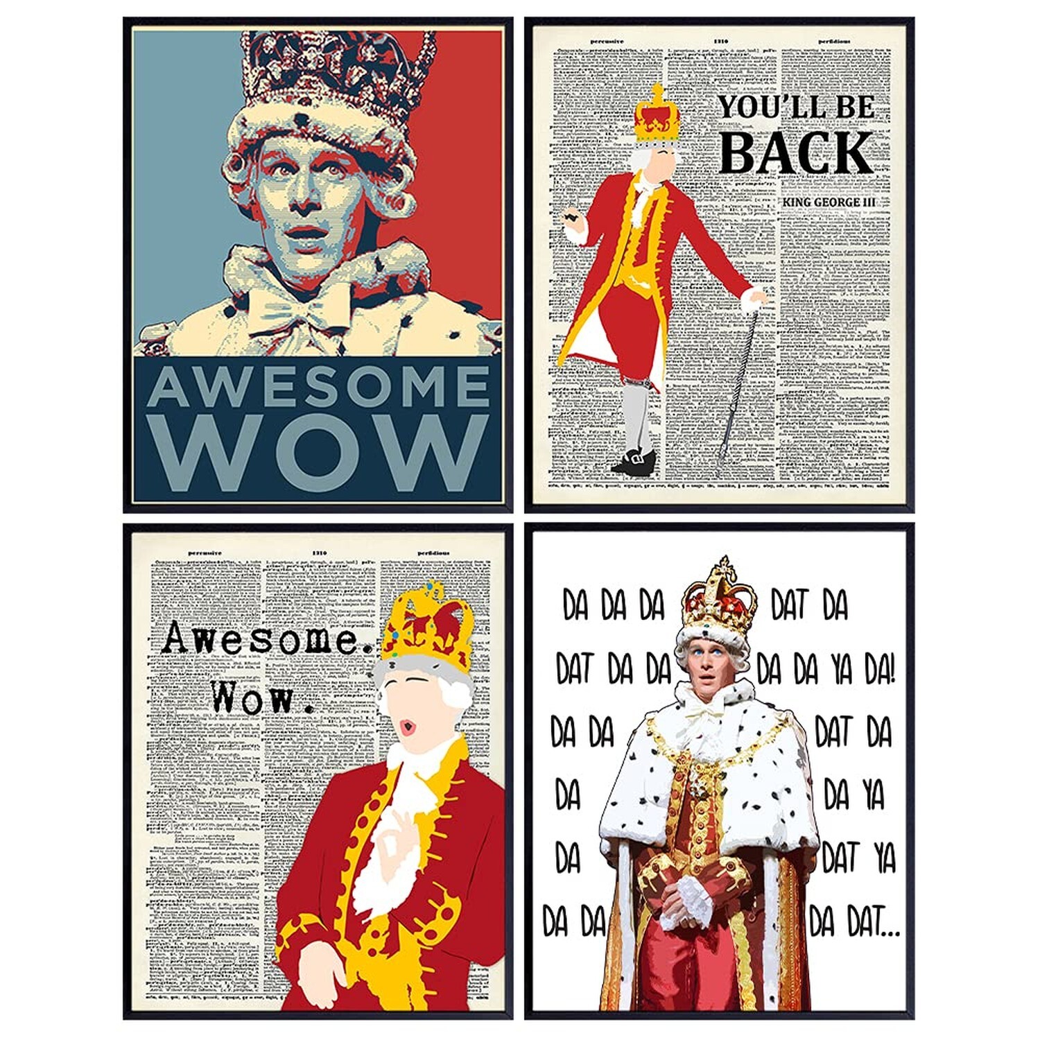 Wall Art – Musical Merchandise – King George Poster Print Home Decor – Awesom…