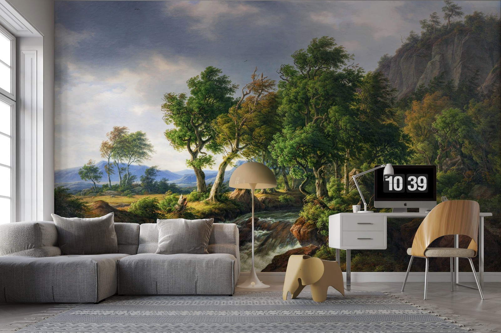 Classical Painting – Landscape Wallpaper, Wall Mural, Tapestry