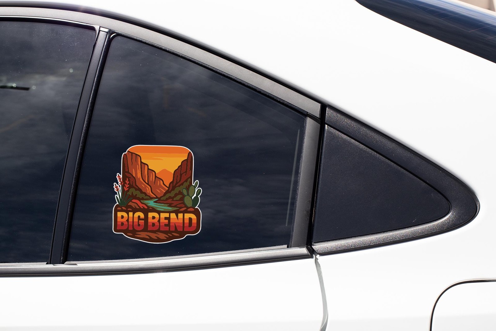 Big Bend National Park Decal Sticker – US National Parks Series