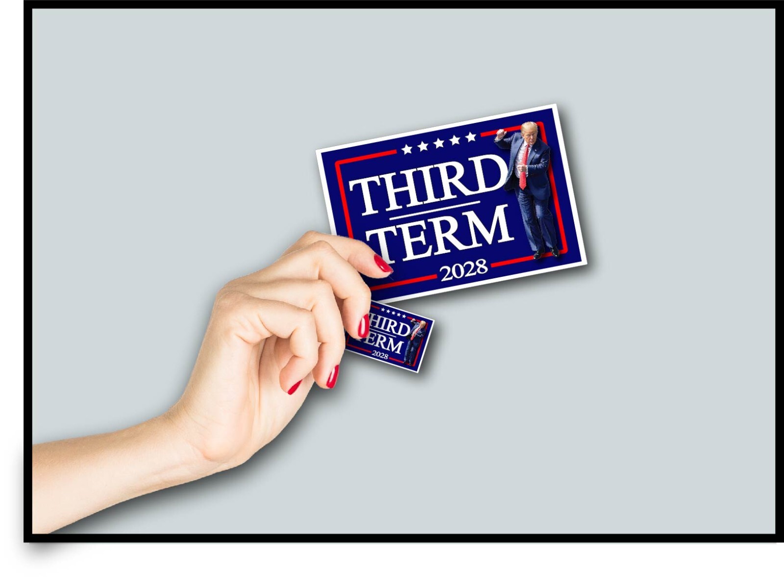 Third Term Trump 2028 Decal Sticker Political MAGA Dance Vance USA America Great