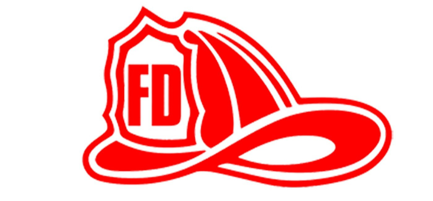 Fire Department Helmet Vinyl Decals Vehicle Windows Any Flat Surface