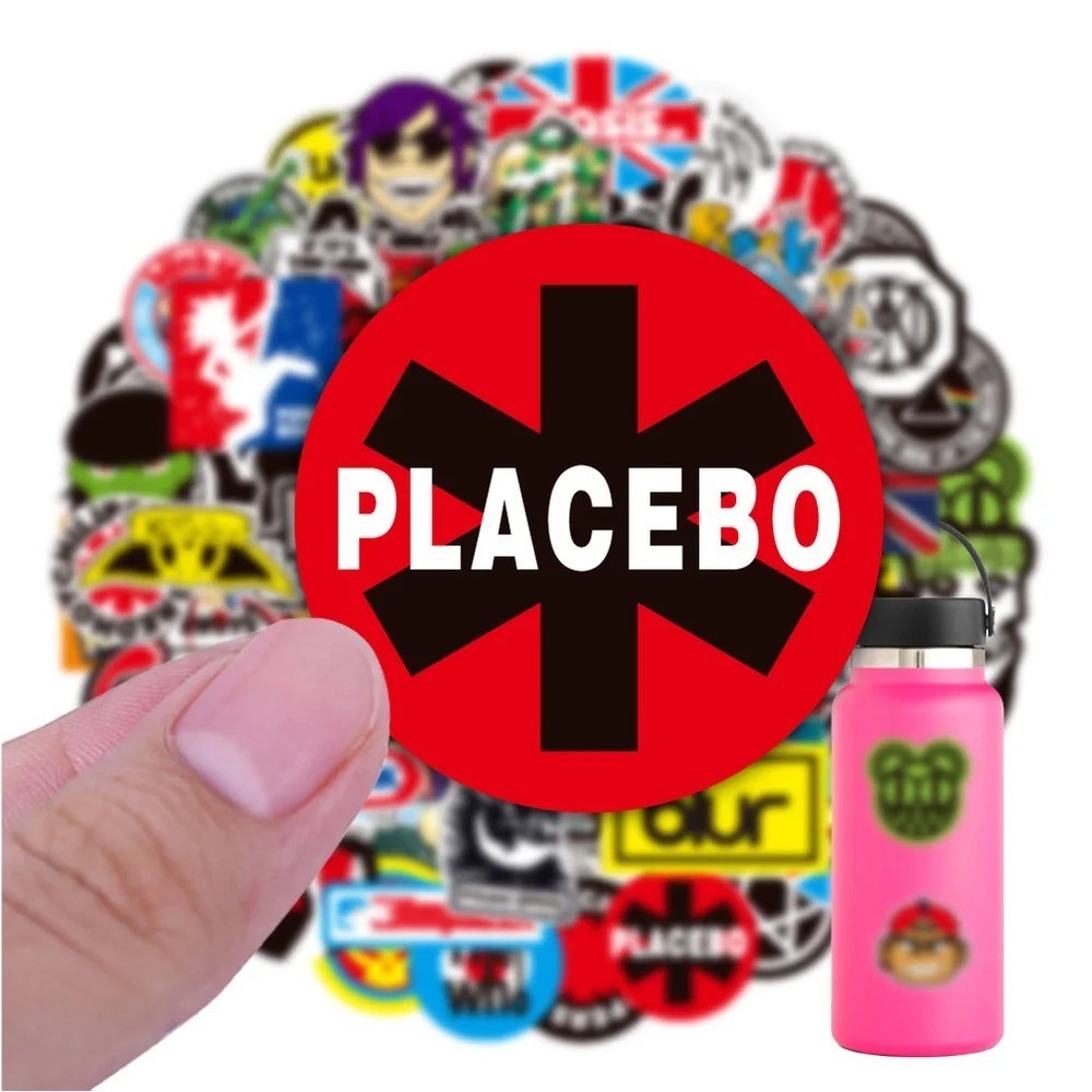 100PCS Rock Band Stickers Lot Punk Music Heavy Metal Bands Sticker Decal-USA