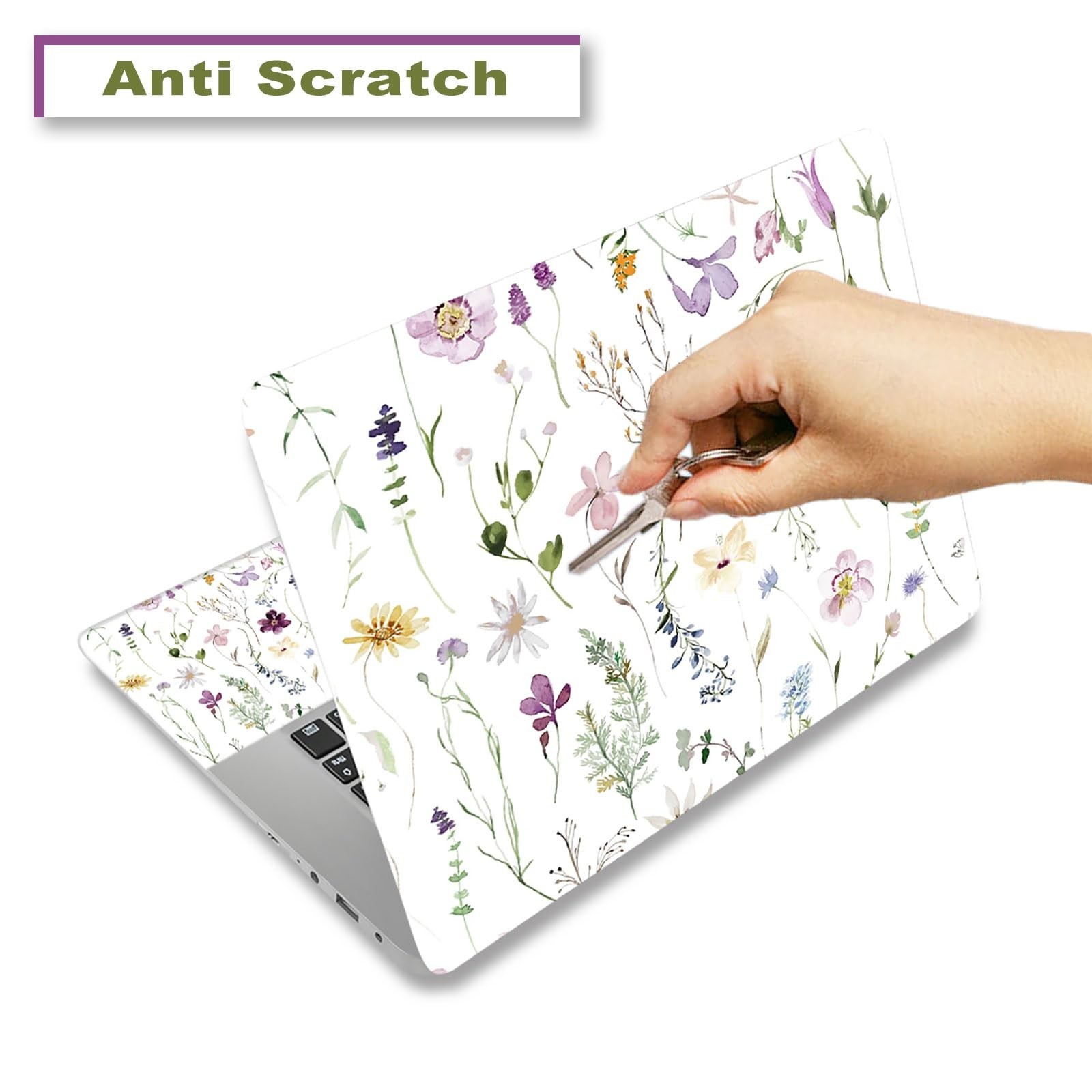 Laptop Decal Sticker Skin Cover, 12" 13.1" 13.3" 14" 15" 15.4" 15.6" Laptop N…