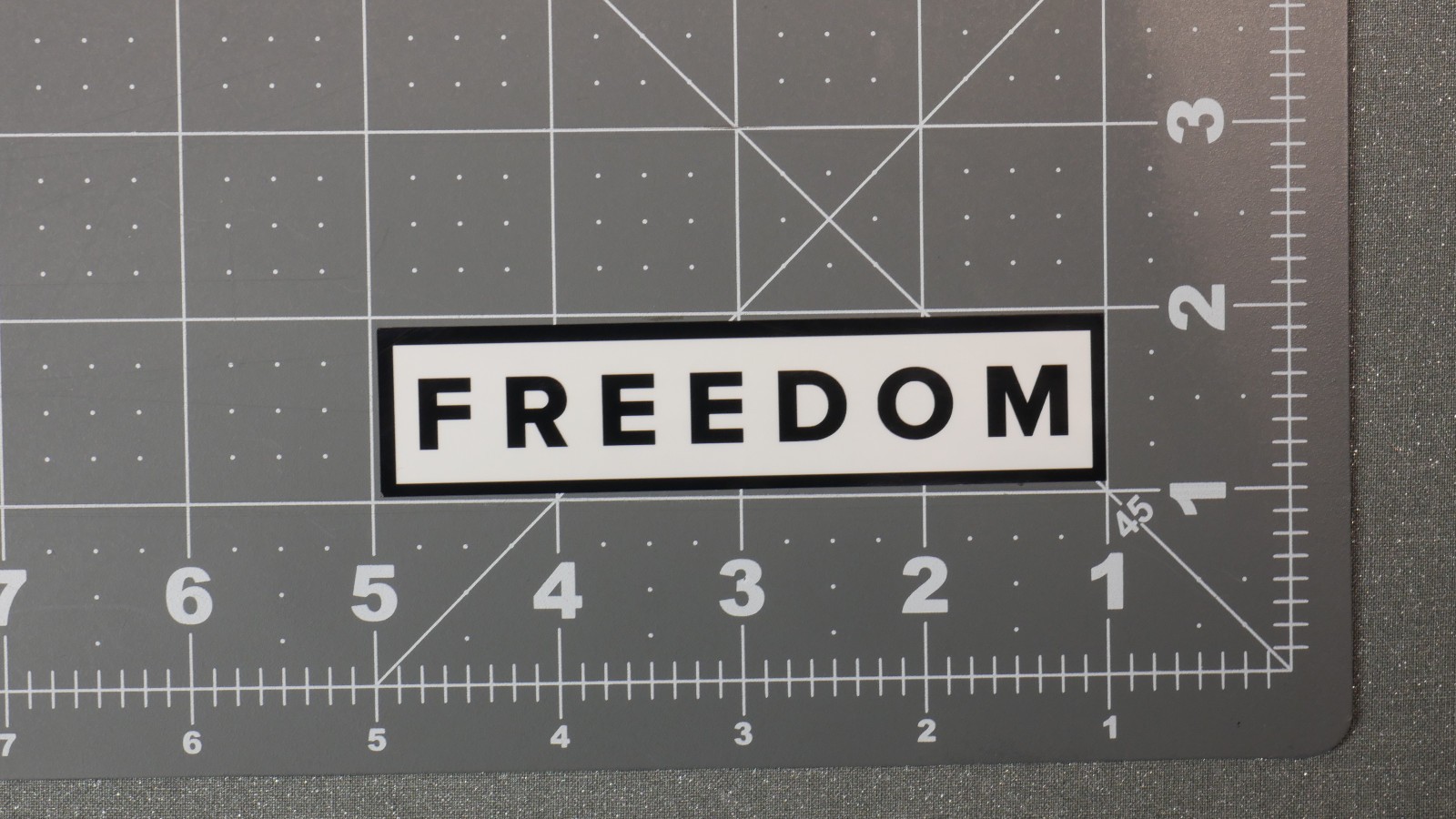 FREEDOM Sticker (choose one)