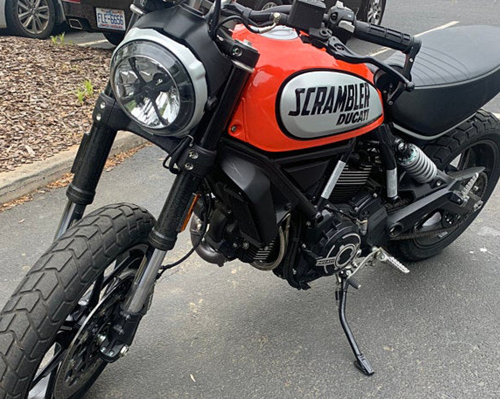 Ducati Scrambler decals tank stickers replacement for motorcycle side