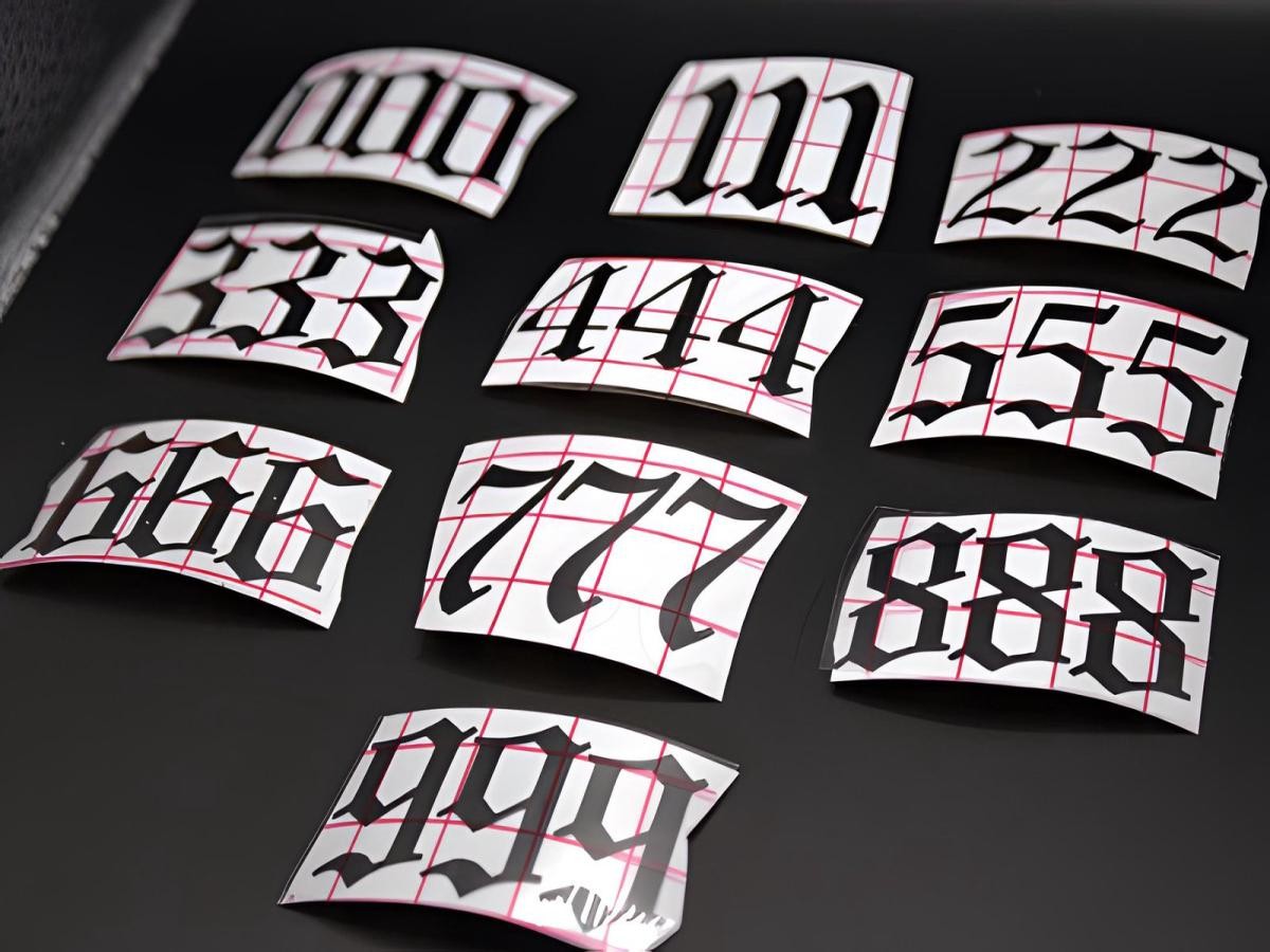 Angel Numbers Decal