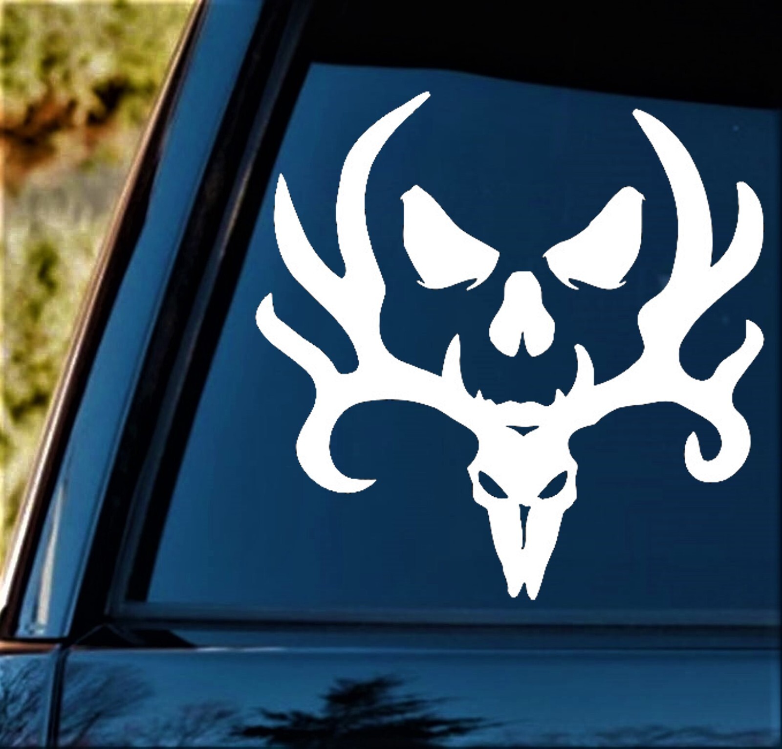 Bone Collector Deer Hunting Bowhunting Gun Rack Decal Sticker Truck Window