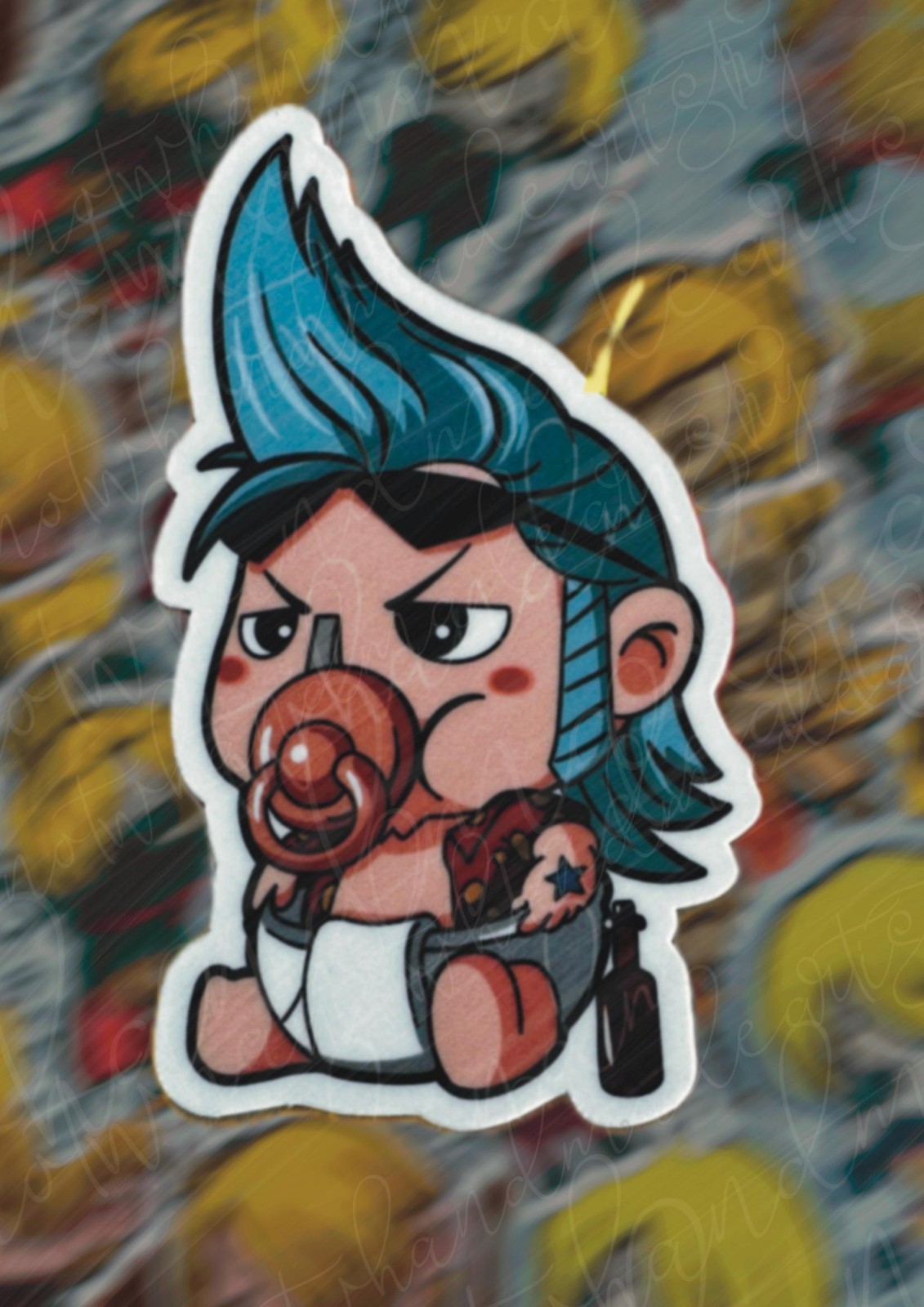One Piece Frankie Weatherproof Stickers
