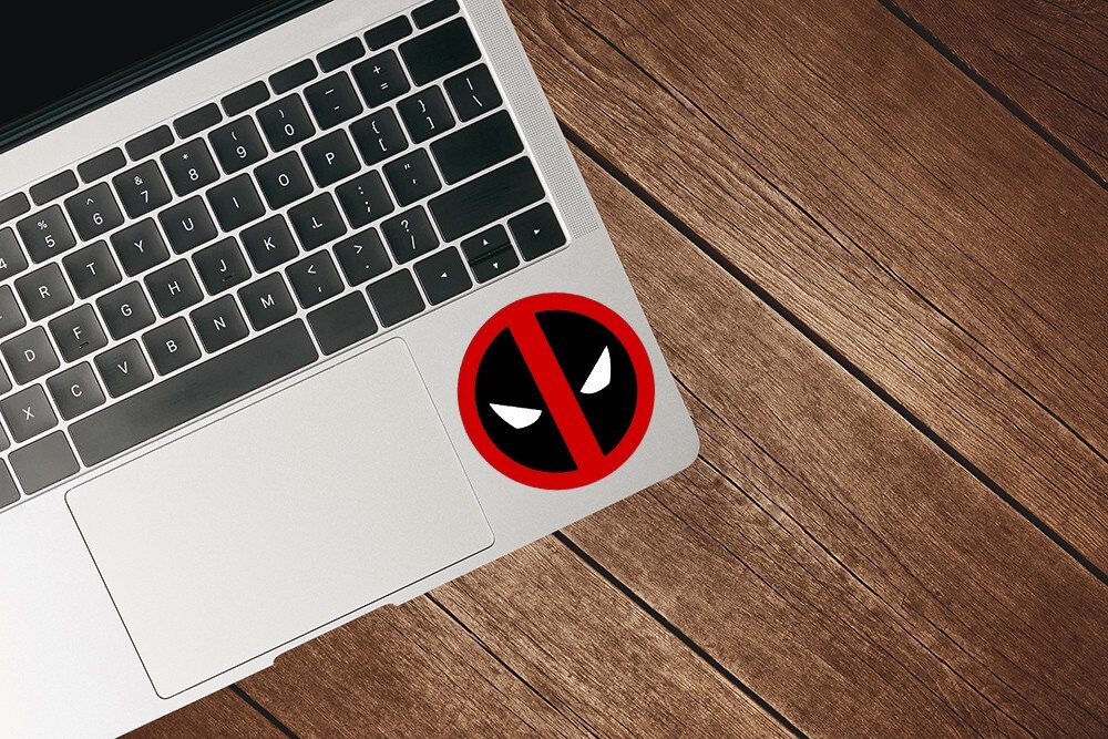 Deadpool Marvel Vinyl Decal Sticker for Car Laptop Water Bottle Waterproof
