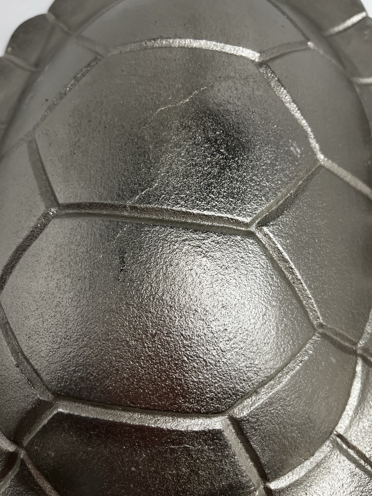 Vintage Shell Wall Decor Silver Toned Heavy Metal 15" Art Tortoise 2 Available