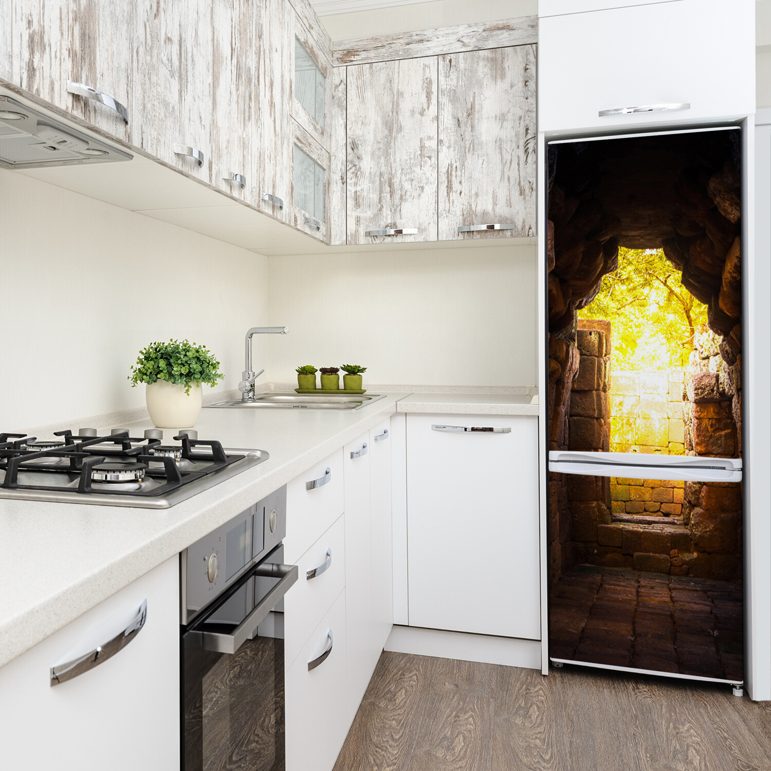 Magnet Sticker Refrigerator removable Sights Basements of the castle