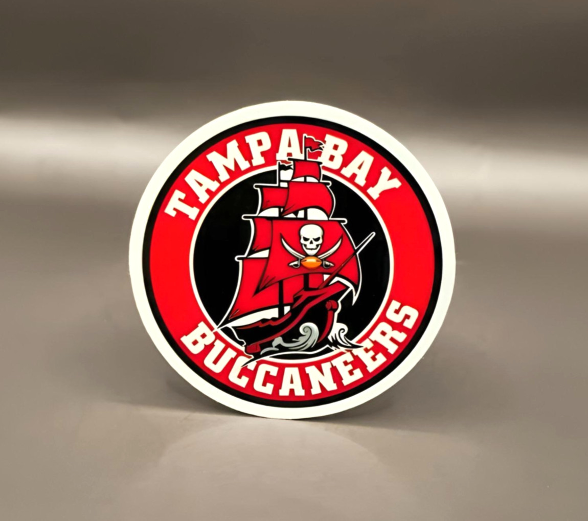 Football Inspired Stickers Pirate Ship Bucs Cannon Tampa Bay Buccaneers Decals