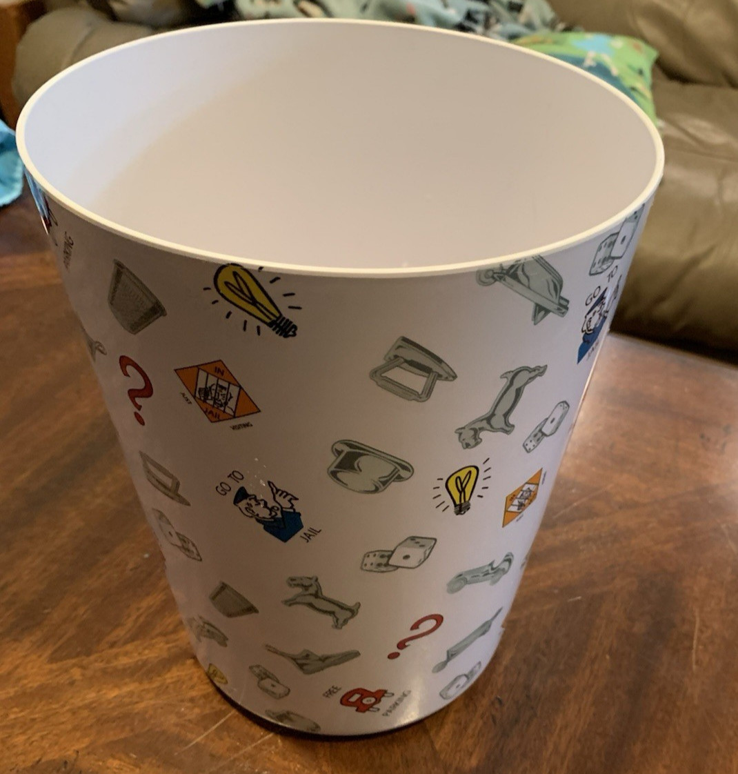 Monopoly Bathroom Set:Towels, shower curtain, garbage can, etc.(see description)