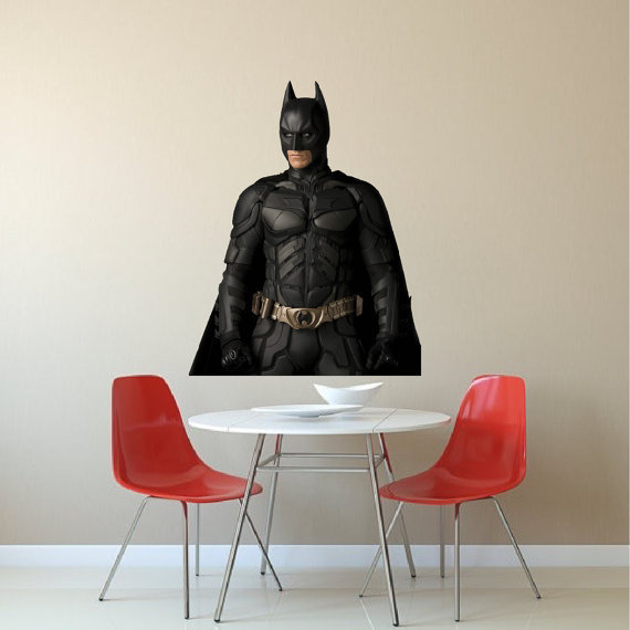 Batman Kids Bedroom Wall Decal Batman Wall Designs Wall Art Wallpaper Decor b27