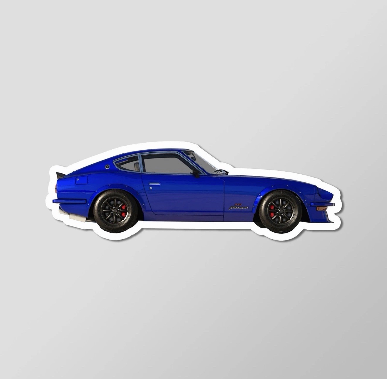 Datsun 240Z Fairlady Z Nissan S30 JDM Vinyl Laptop Desktop Glossy Sticker 3"