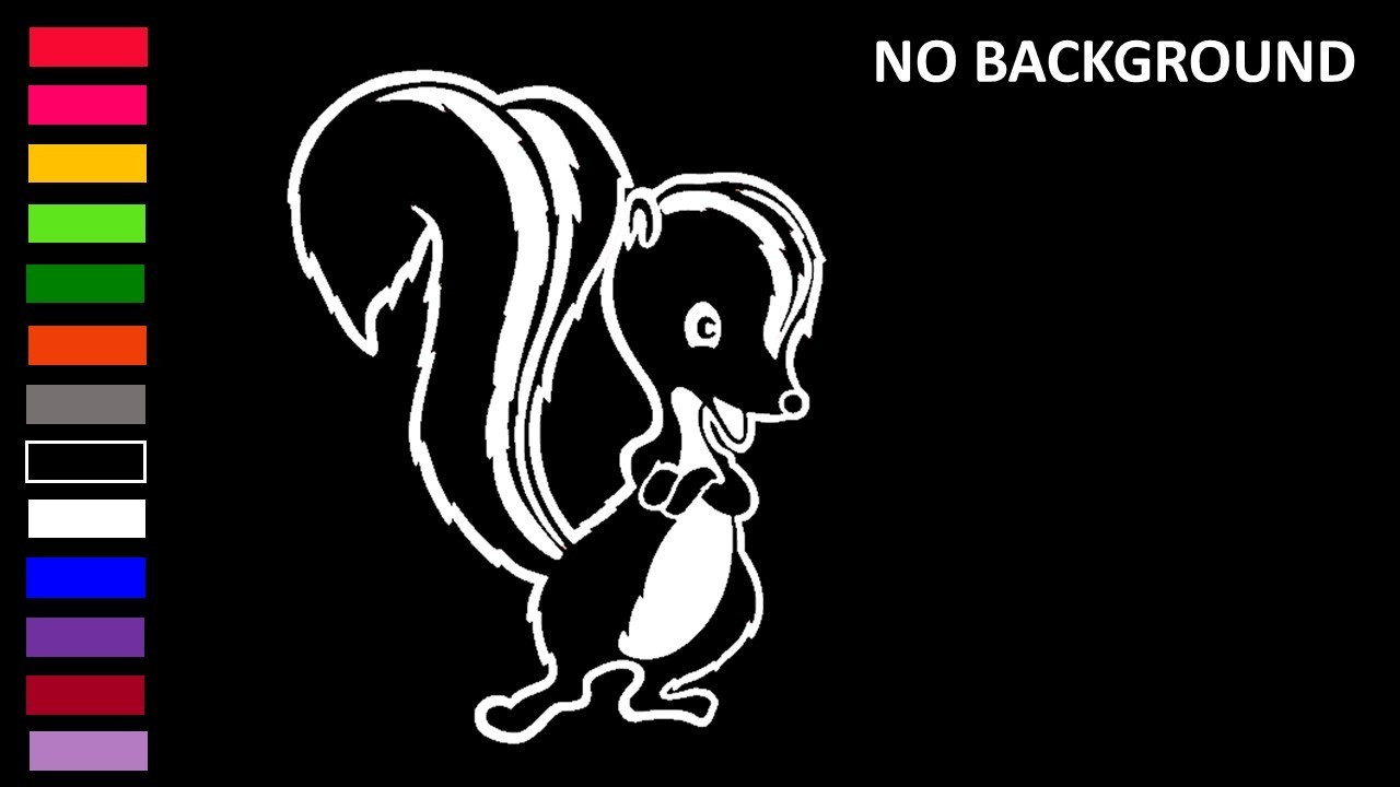 SKUNK, Decal Stickers for Cars, Laptops, Tablets