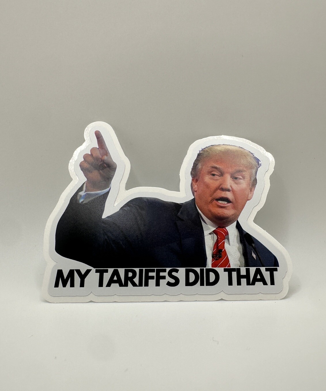 My Tariffs Did That It Anti-Trump Inflation Stickers for Grocery Prices Gas Pump
