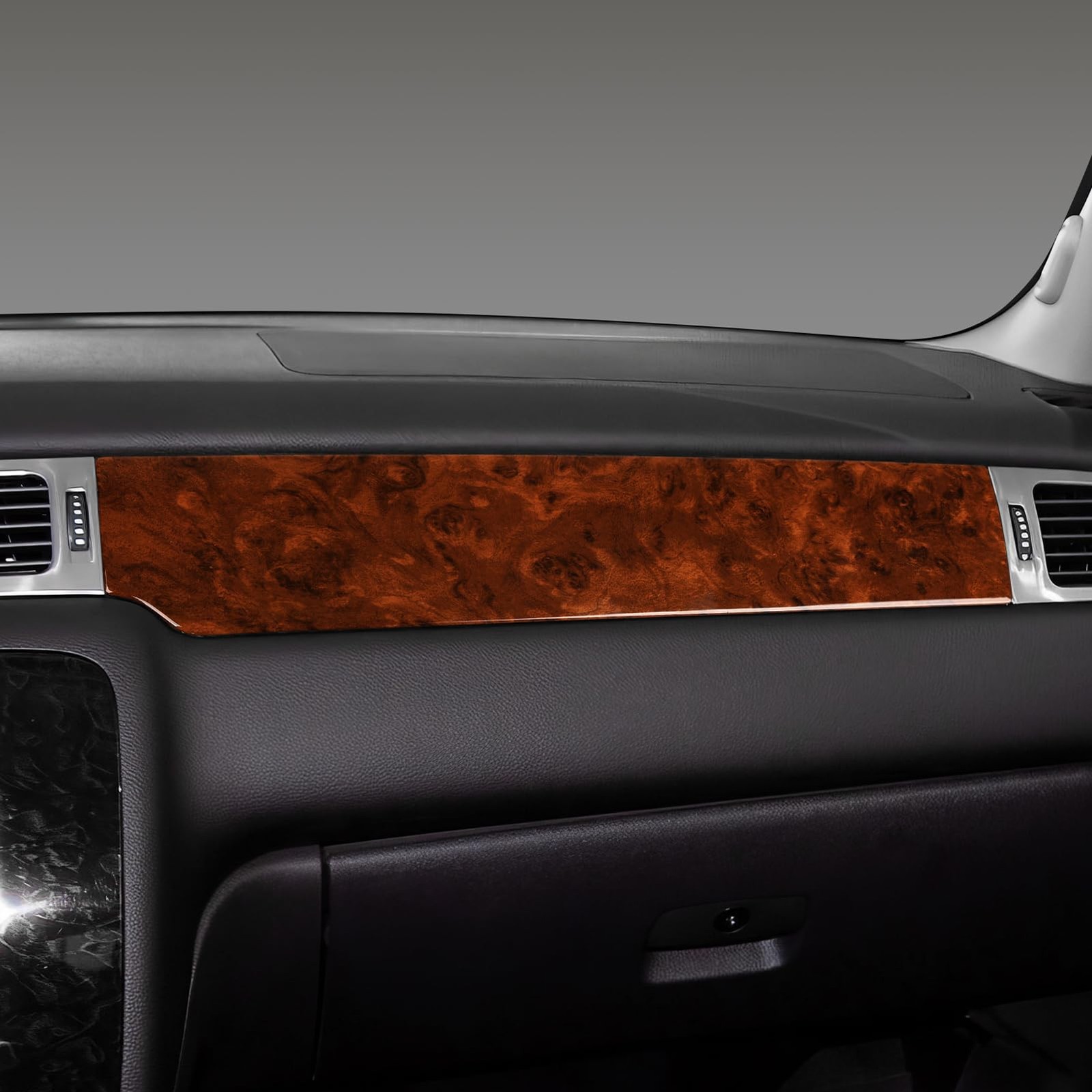 Wood Grain Trim Decal Sticker for Chevrolet Tahoe Silverado GMC Accessories