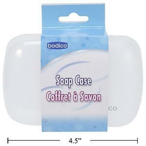 Bodico Travel Soap Case, 4.5x3x1.5 Inch