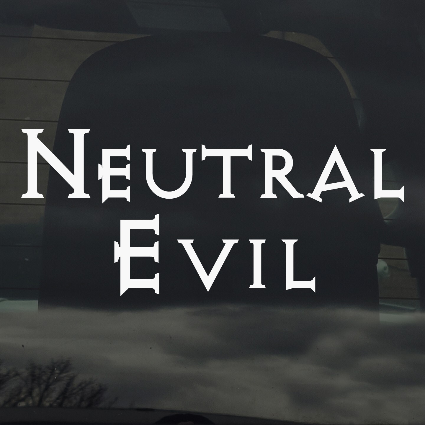 Neutral Evil Alignment Vinyl Sticker Decal RPG TTRPG Gaming Role Play