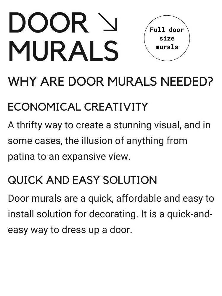 Door Mural Sticker Sci Fi Armoured Bunker, Self-adhesive Laminated, Single piece