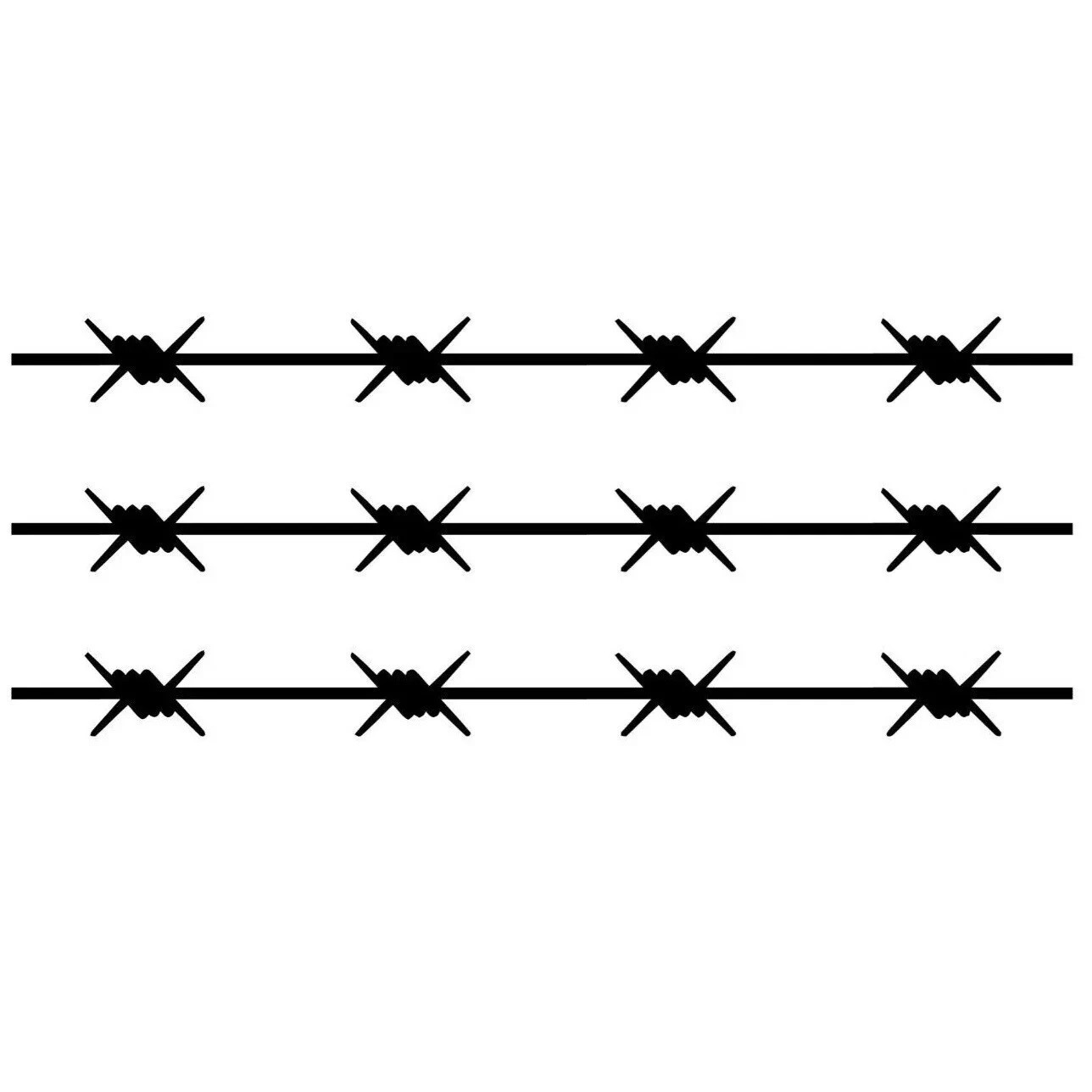 Barbed Wire Pinstriping Ford Dodge Chevy Vinyl Stripe – Any Color Any Length