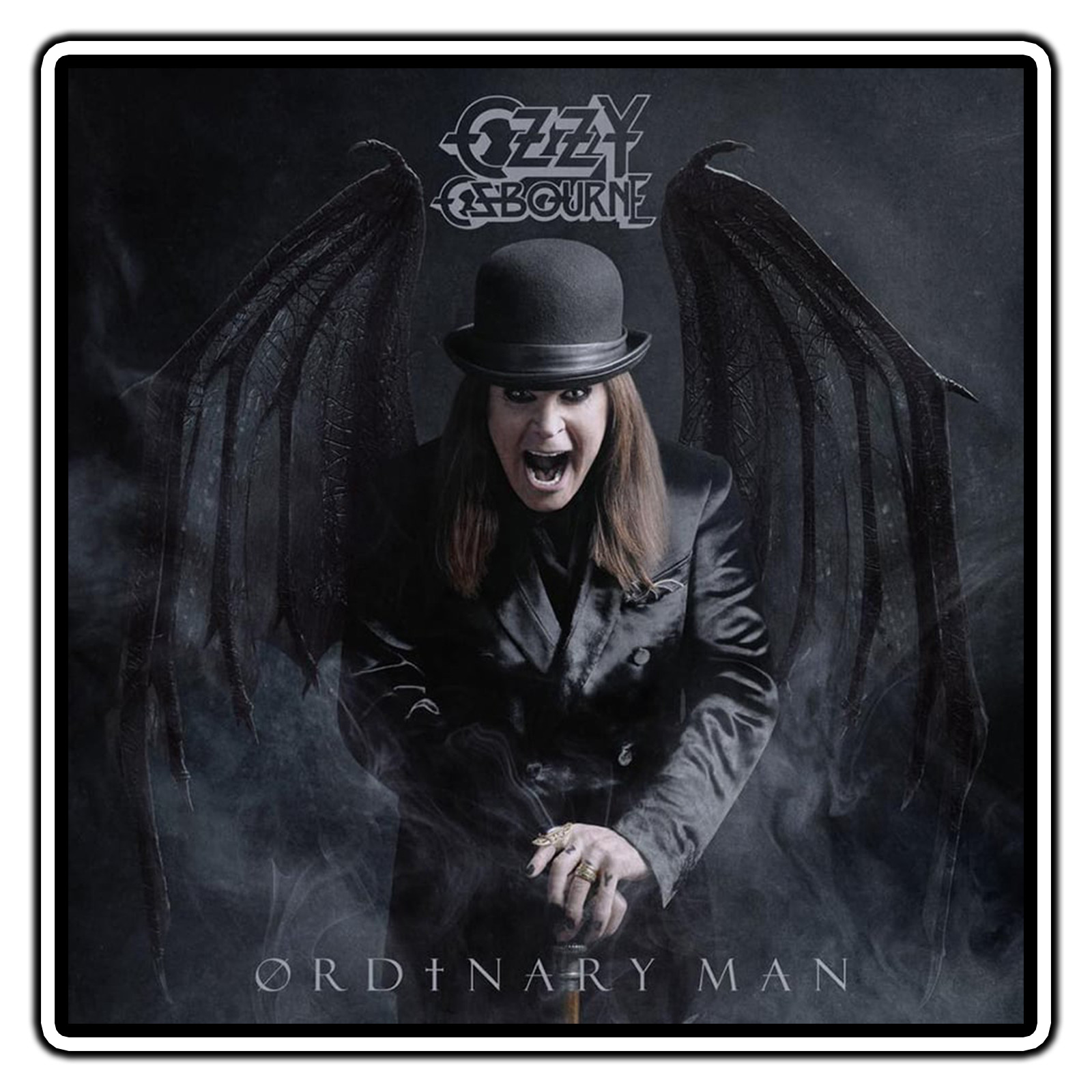 Ozzy Osbourne Ordinary Man Album Sticker Waterproof Vinyl Decal Die-Cut Laptop