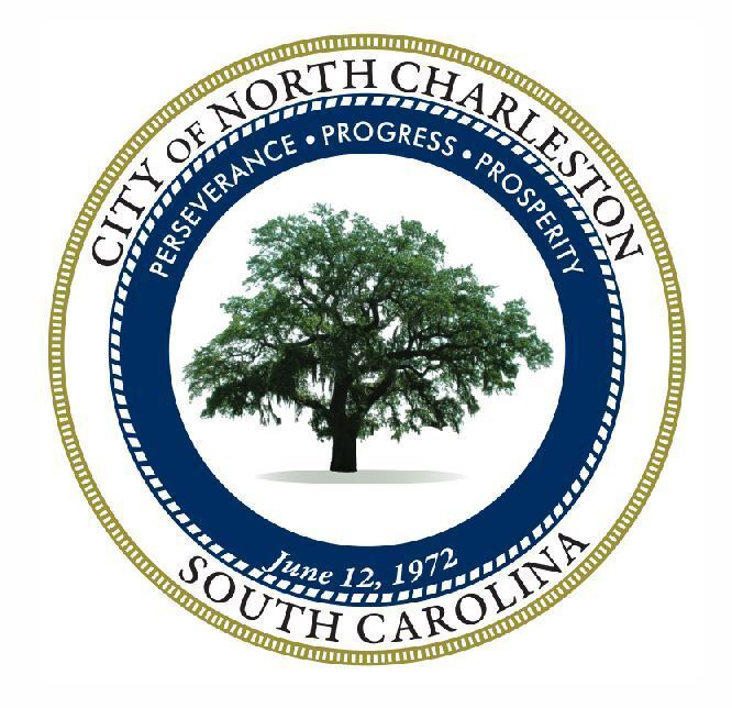Seal of North Charleston South Carolina Sticker Decal R676
