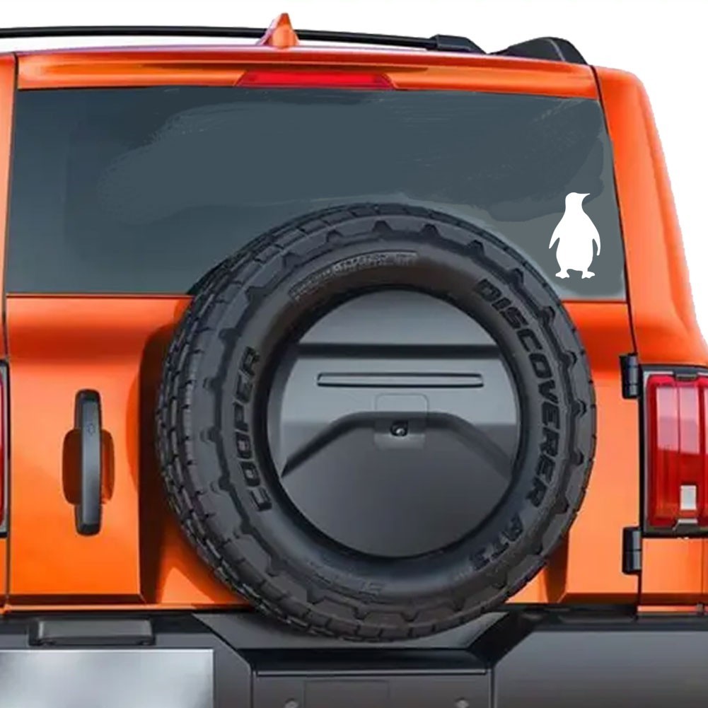 4" X 6.8" Penguin Vinyl Decal Sticker for Car Door Home Window Wall Table Laptop